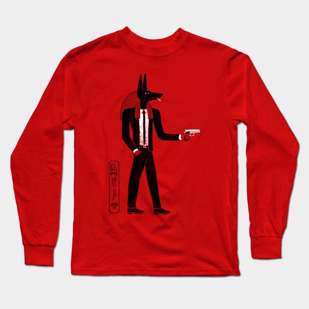 Reservoir God Long Sleeve T-Shirt by HandsOffMyDinosaur